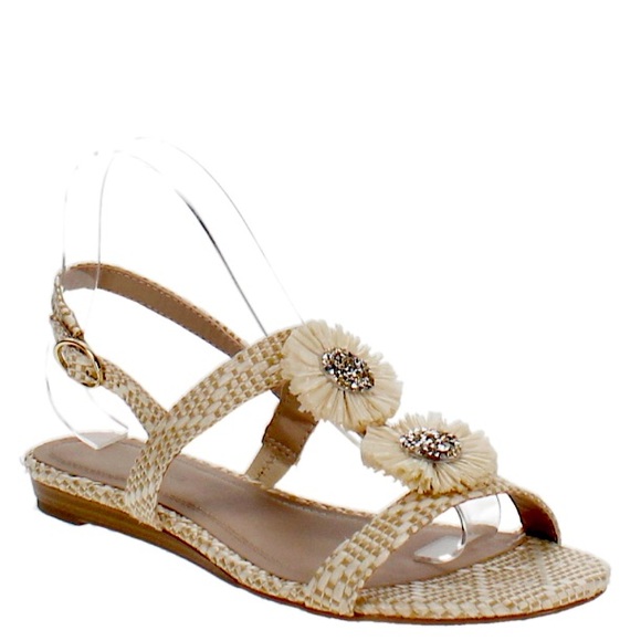NEW Charter Club Natural Zoeyy Flat Sandal - Picture 2 of 7